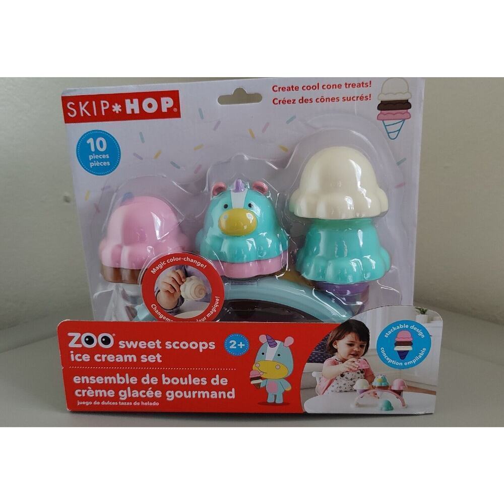 Baby Toy Toddler Toy Hip Hop Zoo Sweet Scoop Ice Cream Set - Picture 9 of 11